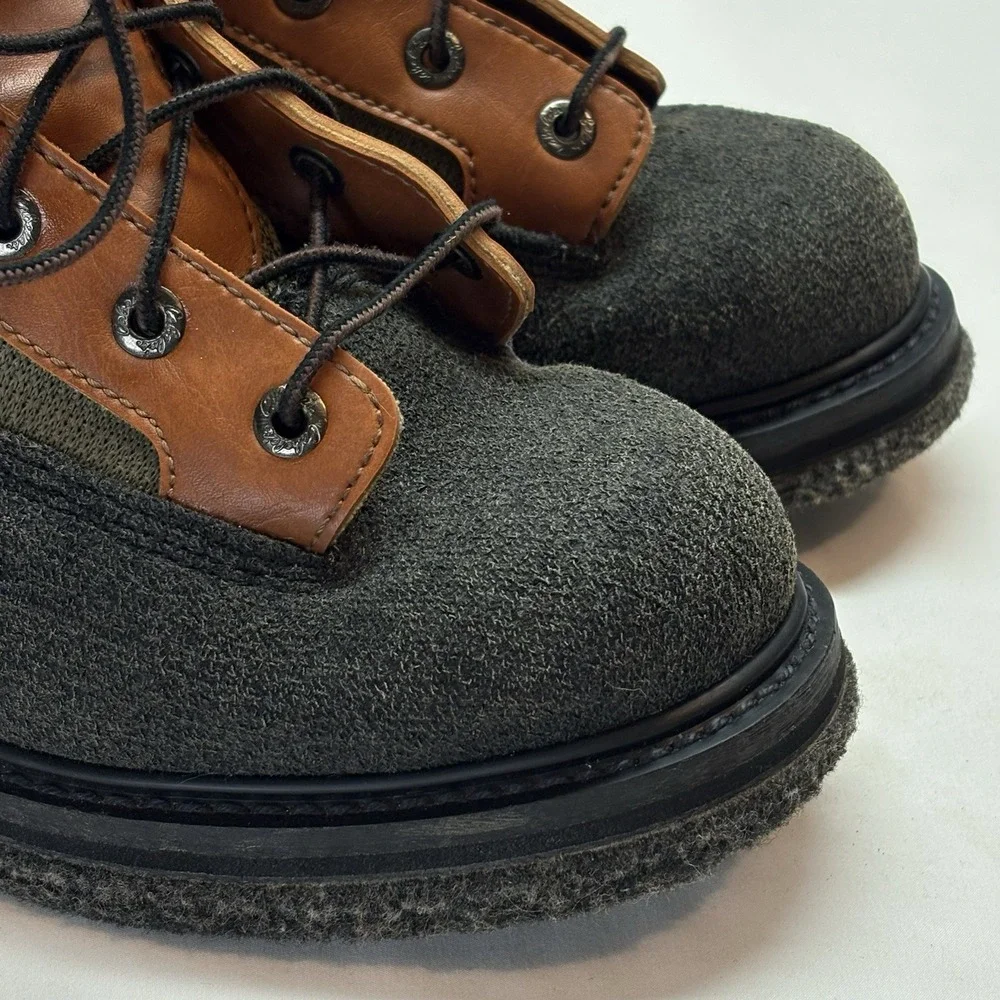 VTG Cabelas Master Guide Stream Hike Wading Boots Men 11 Fly Fishing Felt Bottom